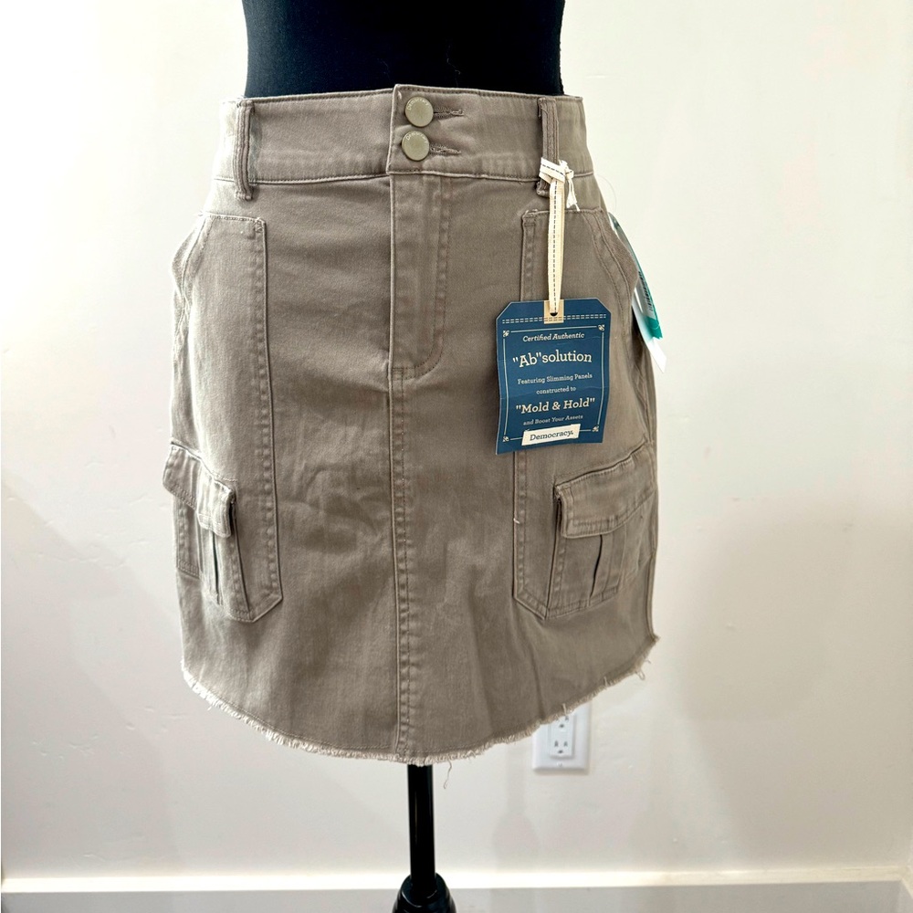 Democracy skirt with Ab solution stretch waist band.